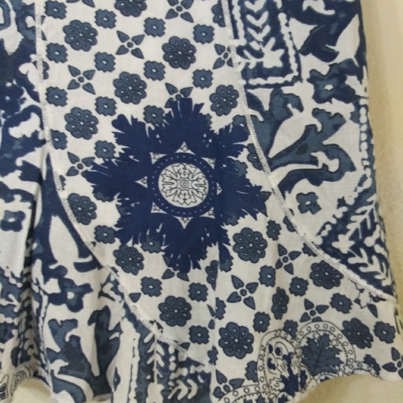 Sahalie Blue & white Skirt - Picture 4 of 8